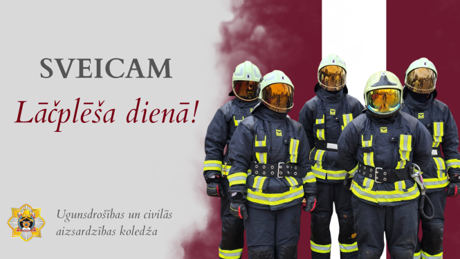 Apsveikums Lacplesa dienā