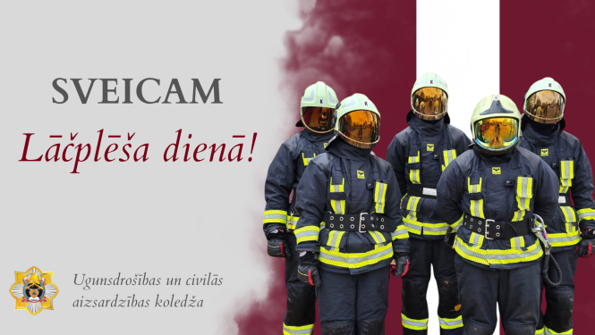 Apsveikums Lacplesa dienā