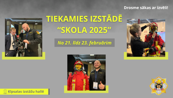 Tiekamies izstādē "Skola 2025"