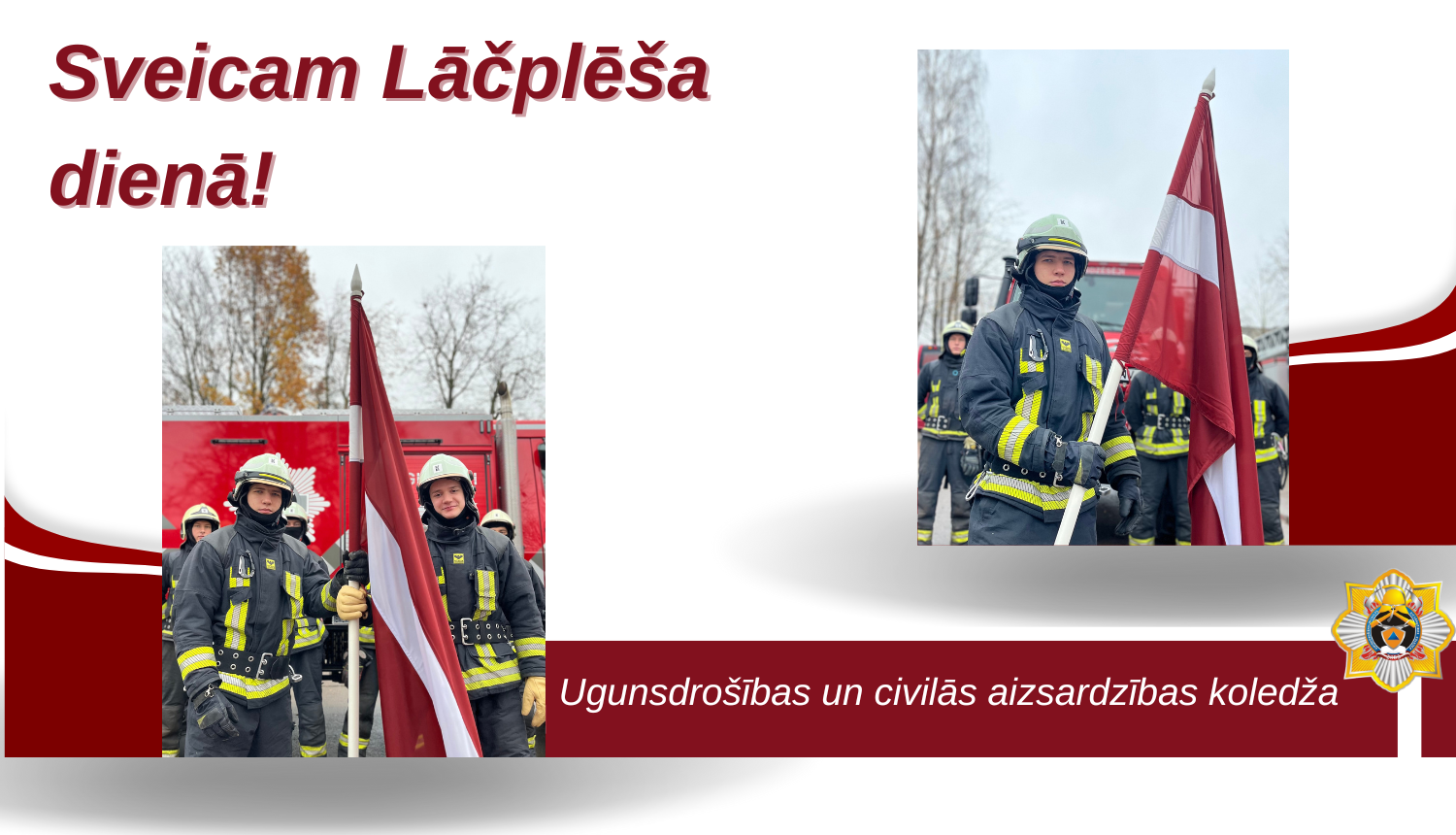 Sveicam Lāčplēša dienā